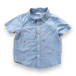 Janie & Jack | Nautical Toddler Button Down (12-18 mos) ⚓️